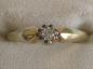 Preview: Brillantring (0.10 ct.) aus 585er Gelbgold, Größe 58, Gewicht: 2,5g