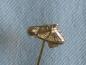 Preview: Anstecknadel "Pferdekopf" aus 750er Gold mit Diamant 0.02 ct. Gewicht: 3,8g