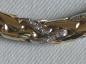 Preview: Flechtcollier / Halskette 585er Gold mit Diamanten 0.25 ct. , Länge 41,7 cm, Gewicht: 39,7g