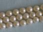 Preview: Dreireihiges Perlencollier mit 750er Goldschließe, Gewicht: 82,4g