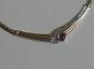 Preview: Rubin-Diamantcollier aus 585er Gold, Länge 41,2 cm, Gewicht: 7,7g