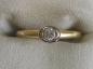 Preview: Brillantsolitär mit 0.13 ct. aus 750er Gold, Größe 54, Gewicht: 2,1g