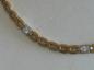 Preview: Diamant Halskette / Collier 0.30 ct., 750er Gelb- mit Weißgold, Länge 43,8, Gewicht: 30,0g