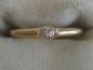 Preview: Diamantring aus 585er Gelbgold mit 0.05 ct. Größe 54, Gewicht: 2,2g