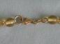 Preview: Schmucksteinkette mit 375er Gelbgoldverschluss, Länge 50,0 cm, Gewicht: 6,2g