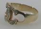 Preview: Diamantring aus 585er Gelbgold, Größe 53, Gewicht: 4,9g