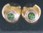 Preview: Elegante Smaragd 2.4 ct. Ohrstecker aus 750er Gelbgold, Gewicht: 18,8g