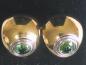 Preview: Elegante Smaragd 2.4 ct. Ohrstecker aus 750er Gelbgold, Gewicht: 18,8g