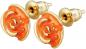Preview: JZ10 Cham Cham Ohrstecker, Goldfarbig/Mehrfarbig, VE 3 Stück