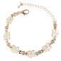 Preview: Cham Cham Kettenarmband aus Metall, goldfarbig