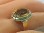 Preview: Citrin Edelsteinring mit 5.0 ct. aus 585er Gold, Größe 53, Gewicht: 5,6g