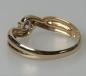 Preview: Schmucksteinring aus 585er Gold mit Zirkonia, Größe 56, Gewicht: 2,6g
