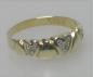 Preview: Diamantring "I love you" 585er Gold mit Herzchen und 3 Diamanten, Größe 53, Gewicht: 1,5g