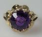Preview: Amethystring mit 5.0 ct. aus 585er Gelbgold, Größe 55, Gewicht: 5,4g