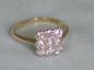 Preview: Art-Deco Ring um 1920 (England) 750er Gold mit 9 Diamanten 0.90 ct. in Platin gefasst Gewicht: 2,0g Zertifikat vom Carsch-Haus