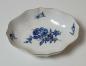 Preview: Vintage Meissen Schale, Blumendekor, kobaltblau, Goldrand, Mod. 2