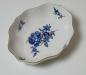 Preview: Vintage Meissen Schale, Blumendekor, kobaltblau, Goldrand, Mod. 2