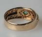 Preview: Herrlicher Diamantring mit Smaragd und Saphir aus 750er Gold, Größe 52, Gewicht: 4,6g