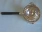 Preview: Kleines Teesieb mit Auffangschale aus 925er Sterlingsilber Gewicht: ca. 94,4 Gramm