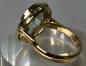 Preview: Aquamarin Ring aus 585er Gelbgold 9.0 ct., Größe 58, Gewicht: 10,1g