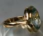 Preview: Aquamarin Ring aus 585er Gelbgold 9.0 ct., Größe 58, Gewicht: 10,1g