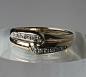 Preview: Diamantring aus 585er Gelbgold mit Diamanten 0.12 ct., Größe 61, Gewicht: 4,1g