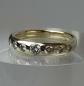 Preview: Diamantring aus 585er Gold mit 7 Diamanten, Größe 52, Gewicht: 4,0g