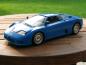 Preview: Bburago Bugatti II GB (1991), blau, 1:18
