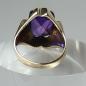 Preview: Amethyst Ring aus 333er Gold, Größe 54, Gewicht: 5,3g