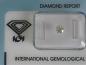 Preview: Diamant im Brillantschliff 0.30 ct / VVS2 / H / VG/ VG / G/ mit IGI Report