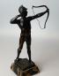 Preview: Bronzeskulptur "Bogenschütze" von Victor Bugler