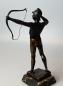 Preview: Bronzeskulptur "Bogenschütze" von Victor Bugler