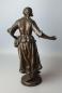 Preview: Bronzeskulptur "La Semeuse" von Èmile Bruchon (1806-1895)
