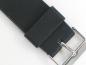 Preview: TimeTech Unisexuhr mit Silikonarmband, schwarze Umrandung