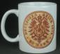 Preview: "Ludwig II" Kaffeebecher delgrey, 11 fl oz. Keramik weiß, Mod. 2