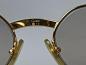 Preview: Cartier Sonnenbrille oval mit Weitsichtgläsern, vergoldet, mit Cartier Brillenetui