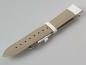Preview: Leder Uhrenband weiss, Stegbreite: 12 mm