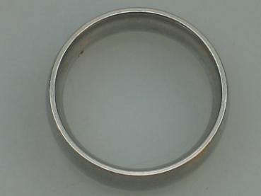 Sonderpreis Ring aus Edelstahl mit Diamant und Gravur, Größe 52 Gewicht: 4,2g