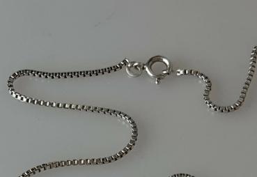 Kurze Venezianerkette aus 925er Sterlingsilber, Länge 36,0 cm, Gewicht: 4,6g