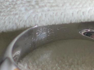 Preview: PIAGET Pink Saphir Diamant Weißgoldring, 750er Gold, Größe 54, Gewicht: 11,5g
