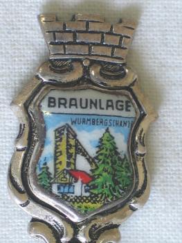 Sammellöffel "Braunlage", versilbert 90er Auflage, Länge: 10,9 cm, Gewicht: 9,2g