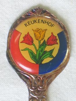 Sammellöffel "Keukenhof", versilbert, Länge: 12,0 cm, Gewicht: 16,3g