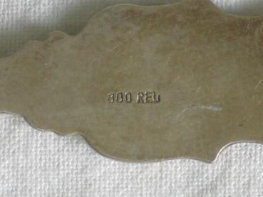Sammellöffel "Goslar", Silber 800er, Länge: 10,5 cm, Gewicht: 8,5g