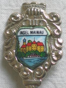 Sammellöffel "Insel Mainau", Silber 800er, Länge: 12,0 cm, Gewicht: 12,8g