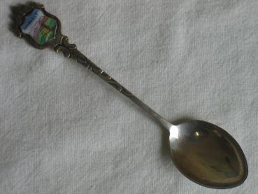 Sammellöffel "Landeck i.T.", Silber 800er, Länge: 10,5 cm, Gewicht: 9,1g