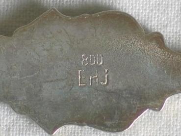 Sammellöffel "Rheinfall Schaffhausen", Silber 800er, Länge: 11,0cm, Gewicht: 8,7g