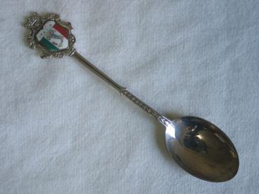 Sammellöffel "Italia", versilbert, Länge: 10,5 cm, Gewicht: 11,8g