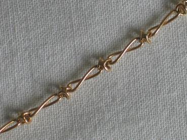 Neuwertig: Collier aus 800er Gold mit 21 Diamanten und Saphir in Tropfenform, Länge 41,6 cm, Gewicht: 7,8g