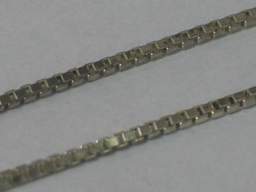 Feine Venezianerkette aus 835er Silber, Länge: 42,0 cm, Gewicht: 2,9g