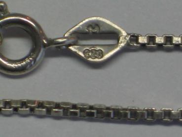 Feine Venezianerkette aus 925er Sterlingsilber, Länge 43,0 cm Gewicht: 3,0g